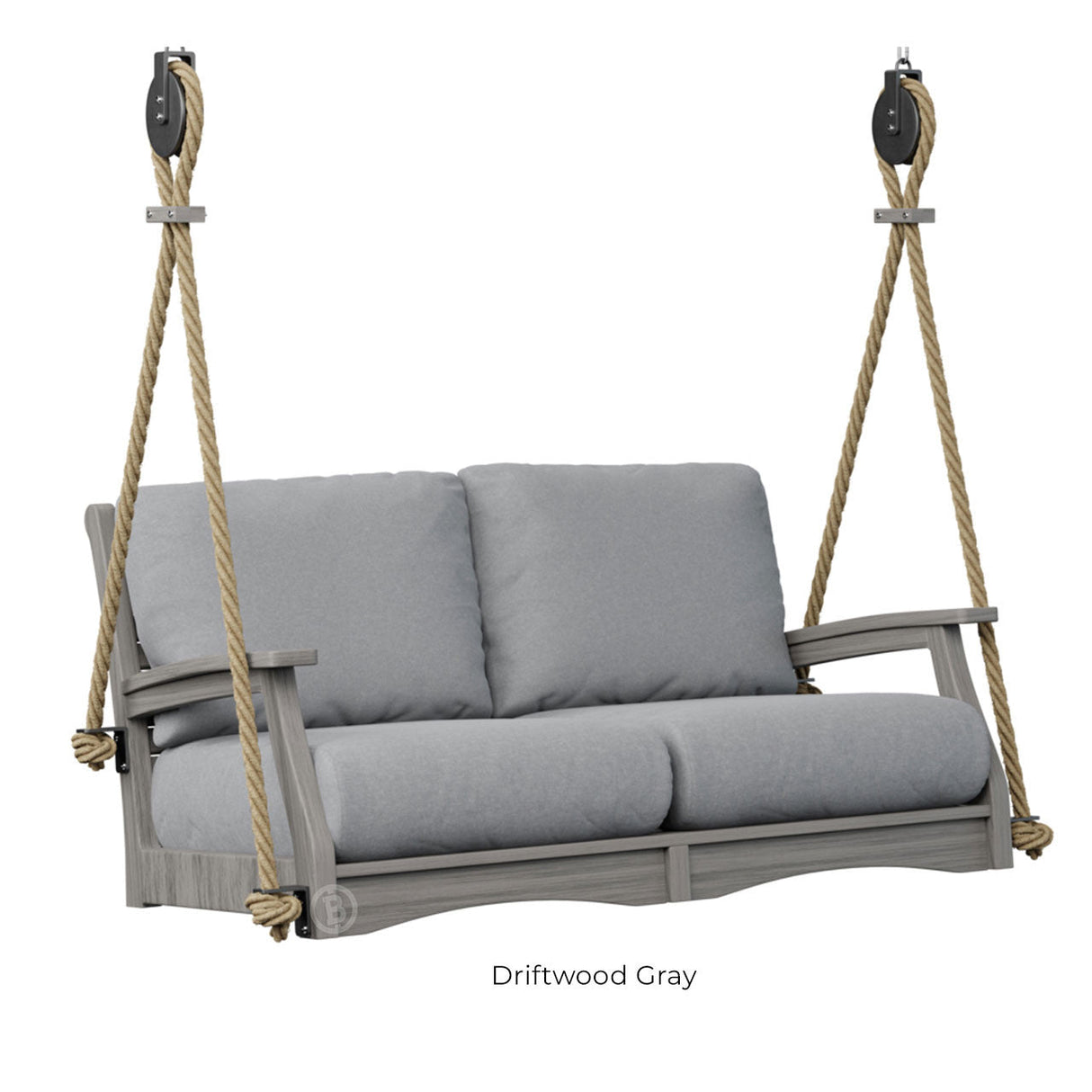 Berlin Gardens Classic Terrace Loveseat Swing