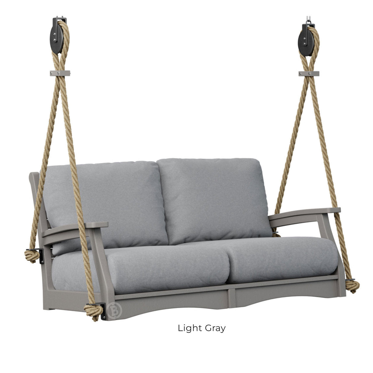 Berlin Gardens Classic Terrace Loveseat Swing