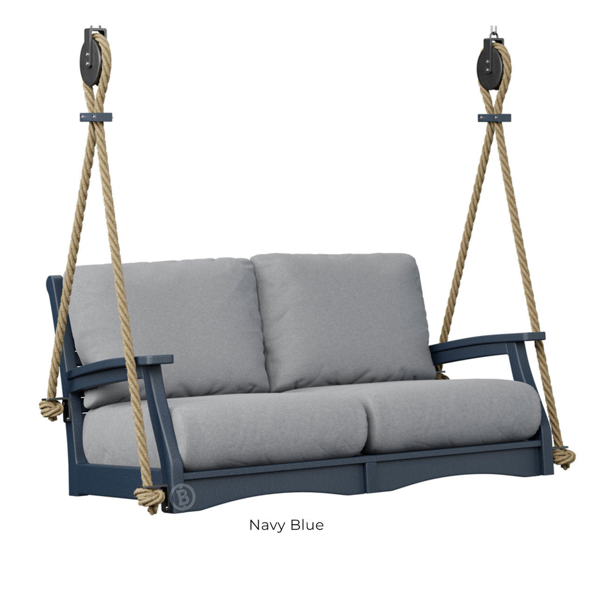 Berlin Gardens Classic Terrace Loveseat Swing