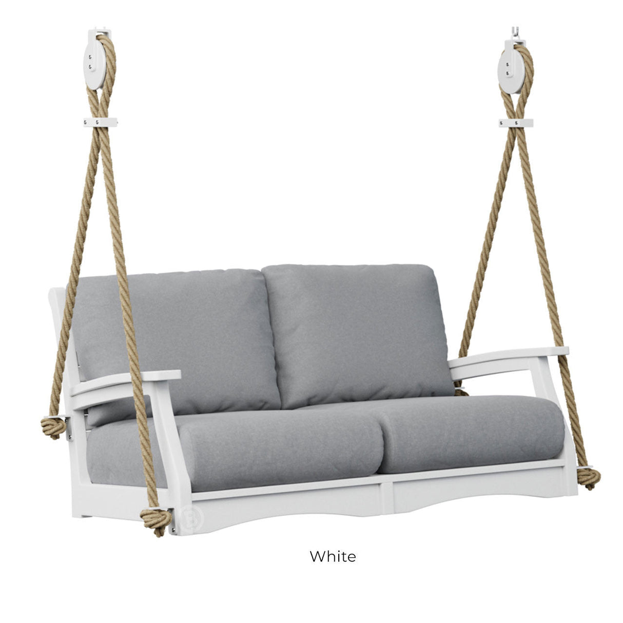 Berlin Gardens Classic Terrace Loveseat Swing