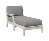 Berlin Gardens Classic Terrace Chaise Right Arm Chaise Lounge Chair