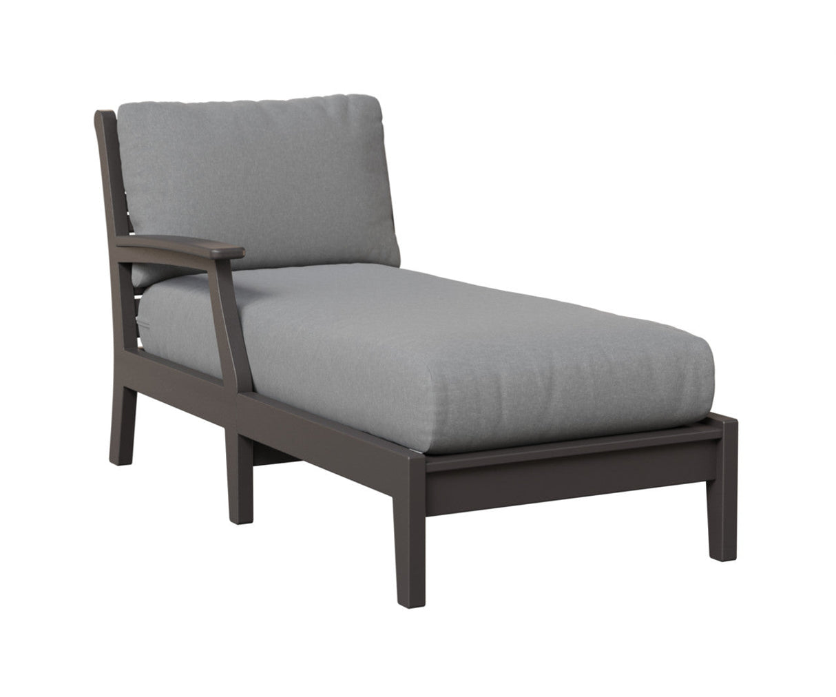 Berlin Gardens Classic Terrace Chaise Right Arm Chaise Lounge Chair