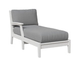 Berlin Gardens Classic Terrace Chaise Right Arm Chaise Lounge Chair