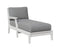 Berlin Gardens Classic Terrace Chaise Right Arm Chaise Lounge Chair