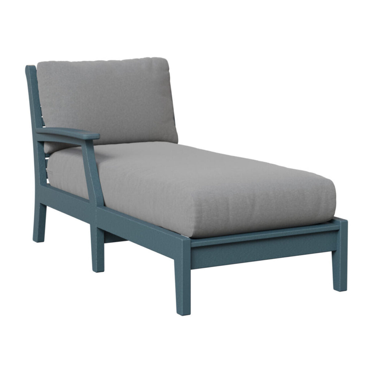 Berlin Gardens Classic Terrace Chaise Right Arm Chaise Lounge Chair