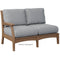 Berlin Gardens Classic Terrace Right Arm Loveseat