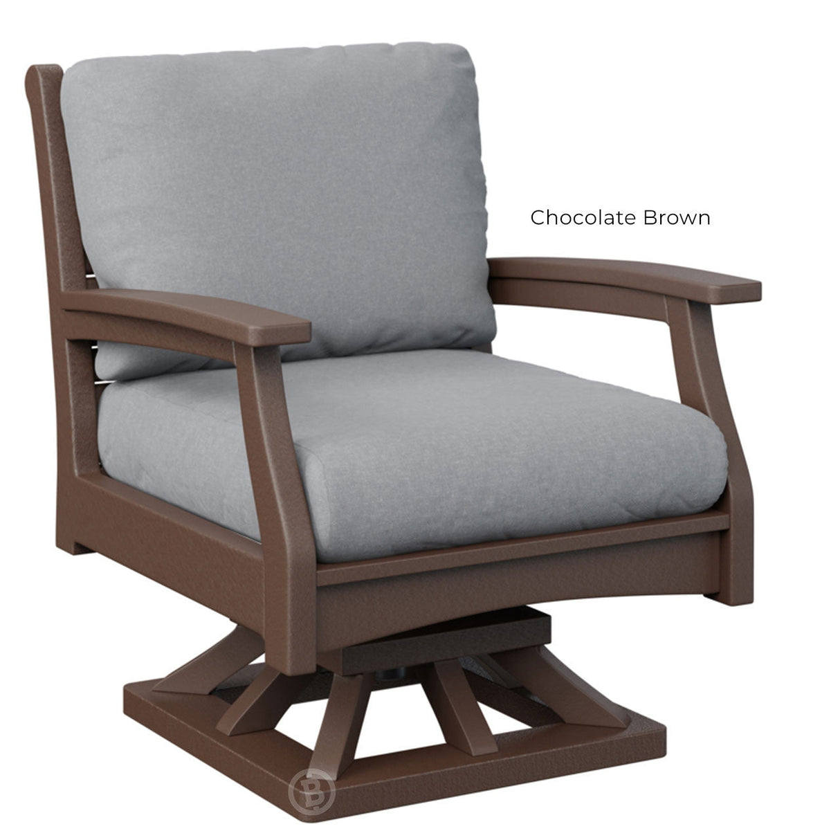 Berlin Gardens Classic Terrace Swivel Rocker