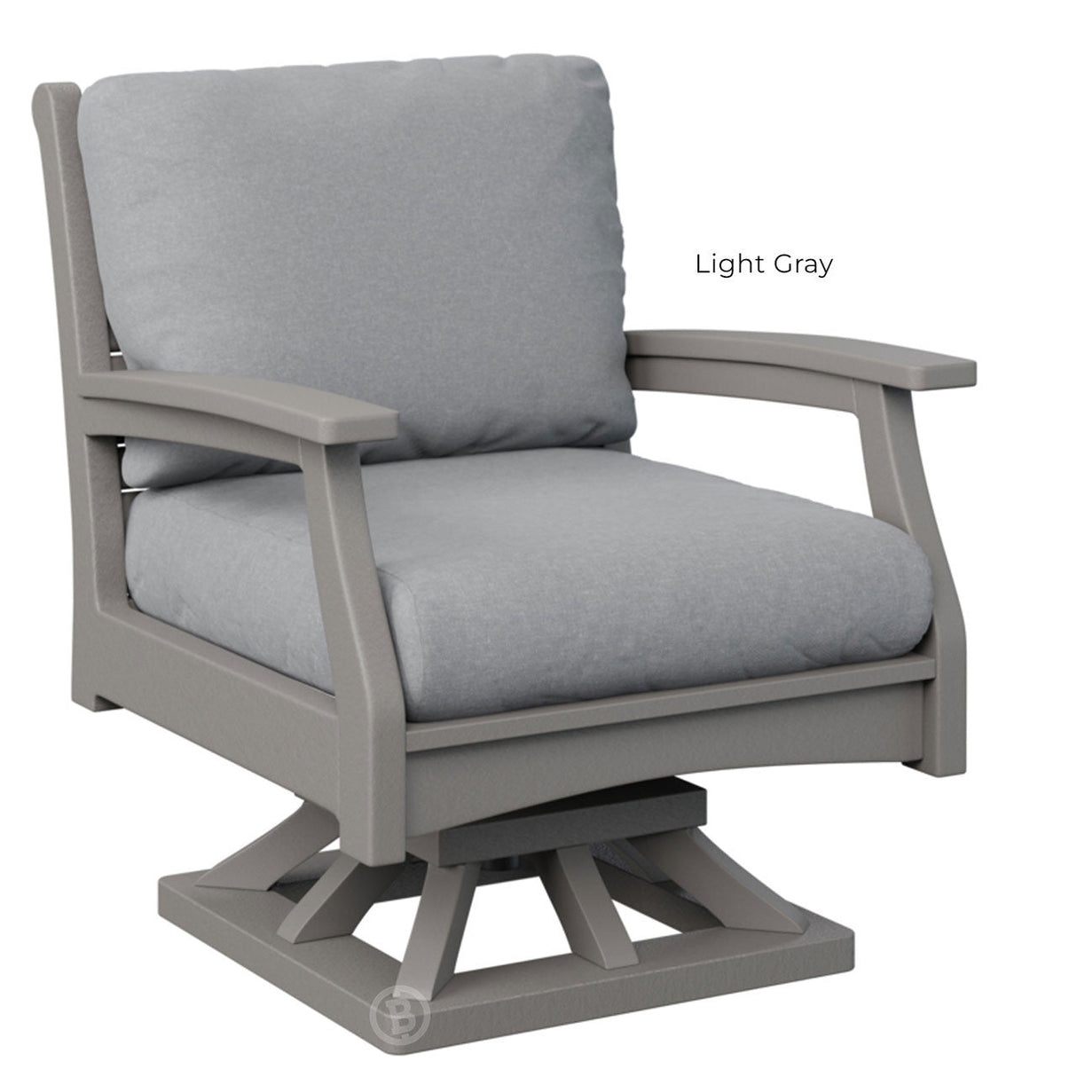 Berlin Gardens Classic Terrace Swivel Rocker