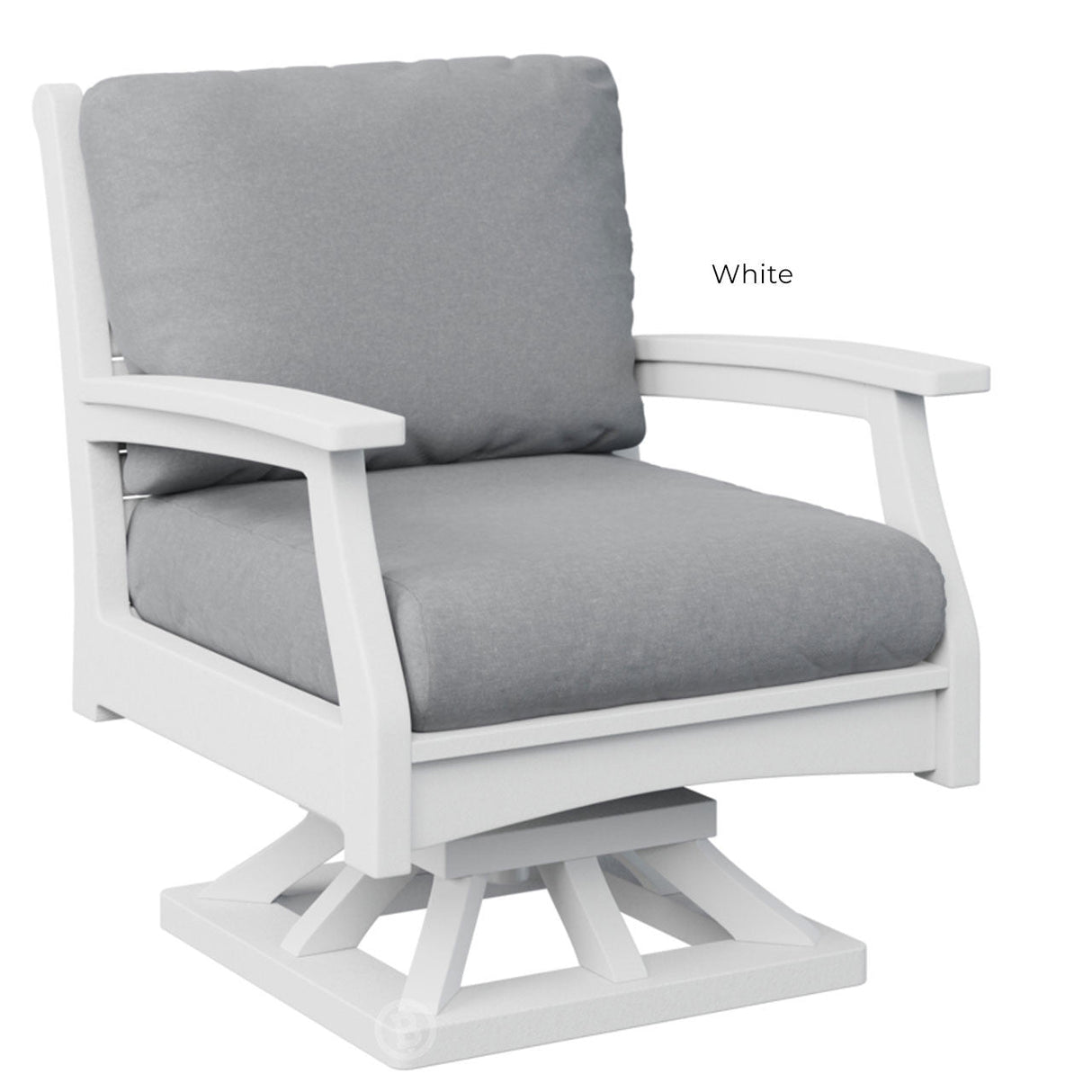 Berlin Gardens Classic Terrace Swivel Rocker