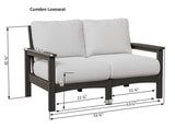 Berlin Gardens Camden Loveseat
