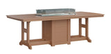 Berlin Gardens Garden Classic Standard Top 44" x 96" Rectangular Fire Dining Table