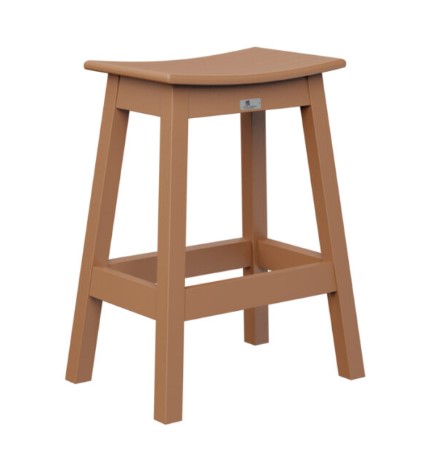 Berlin Gardens Saddle Counter Stool