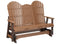 Berlin Gardens Comfo-Back Three Seat Glider w/Console Allochrome Brackets