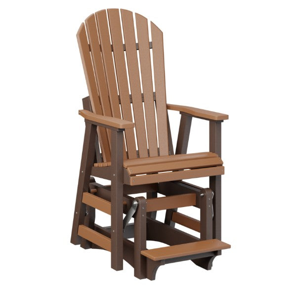 Berlin Gardens Comfo-Back Single Counter Glider with Allochrome Brackets