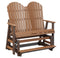 Berlin Gardens Comfo-Back Double Counter Glider with Allochrome Brackets