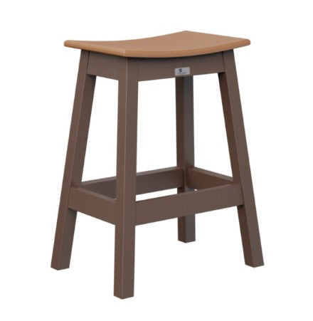 Berlin Gardens Saddle Counter Stool