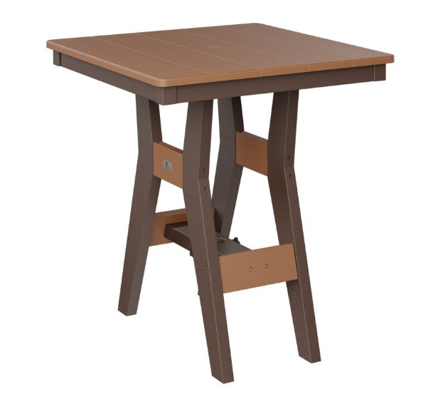 Berlin Gardens Harbor Bar Tables Standard Top 28" Square Bar Table