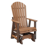 Berlin Gardens Comfo-Back Single Glider with Allochrome Brackets