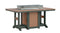 Berlin Gardens Garden Classic Standard Top 44" x 72" Rectangular Fire Bar Table