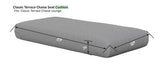 Berlin Gardens Classic Terrace Chaise Lounge Seat Cushion