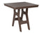 Berlin Gardens Harbor Bar Tables Standard Top 33" Square Bar Table