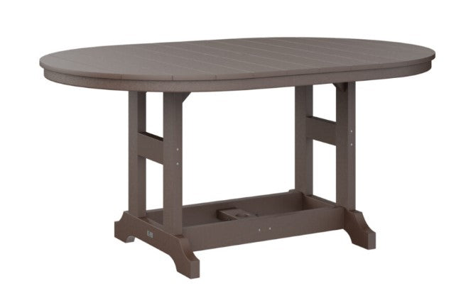 Berlin Gardens Garden Classic Standard Top 44" x 64" Oblong Bar Table