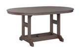 Berlin Gardens Garden Classic Standard Top 44" x 64" Oblong Bar Table