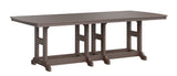 Berlin Gardens Garden Classic Standard Top 44" x 96" Rectangular Bar Table