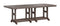 Berlin Gardens Garden Classic Standard Top 44" x 96" Rectangular Bar Table