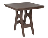 Berlin Gardens Harbor Dining Tables Standard Top 33" Square Dining Table