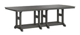 Berlin Gardens Garden Classic Standard Top 44" x 96" Rectangular Bar Table