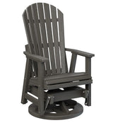 Berlin Gardens Comfo-Back Swivel Glider with Allochrome Brackets