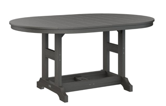 Berlin Gardens Garden Classic Standard Top 44" x 64" Oblong Dining Table