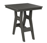 Berlin Gardens Harbor Bar Tables Standard Top 28" Square Bar Table
