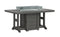 Berlin Gardens Garden Classic Standard Top 44" x 72" Rectangular Fire Bar Table