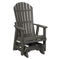 Berlin Gardens Comfo-Back Single Glider with Allochrome Brackets
