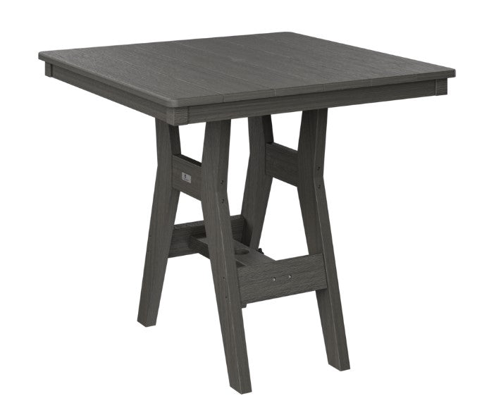 Berlin Gardens Harbor Bar Tables Standard Top 33" Square Bar Table