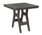 Berlin Gardens Harbor Bar Tables Standard Top 33" Square Bar Table