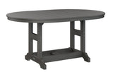 Berlin Gardens Garden Classic Standard Top 44" x 64" Oblong Bar Table