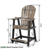 Berlin Gardens Comfo-Back Counter Chair