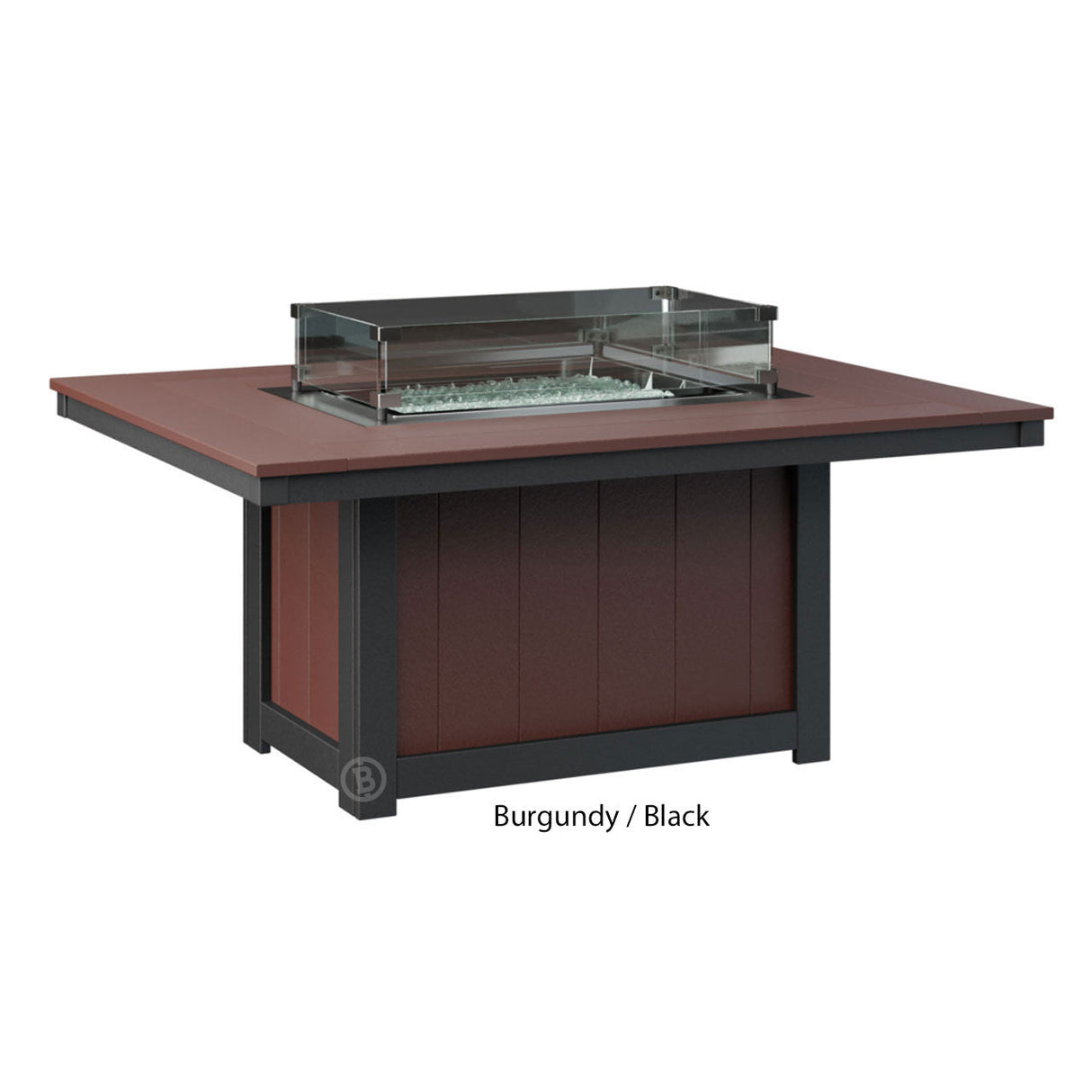 Berlin Gardens Donoma Standard Top 42" x 54" Rectangular Fire Pit
