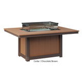 Berlin Gardens Donoma Standard Top 42" x 54" Rectangular Fire Pit