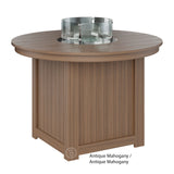 Berlin Gardens Donoma Standard Top 44" Round Fire Table Dining