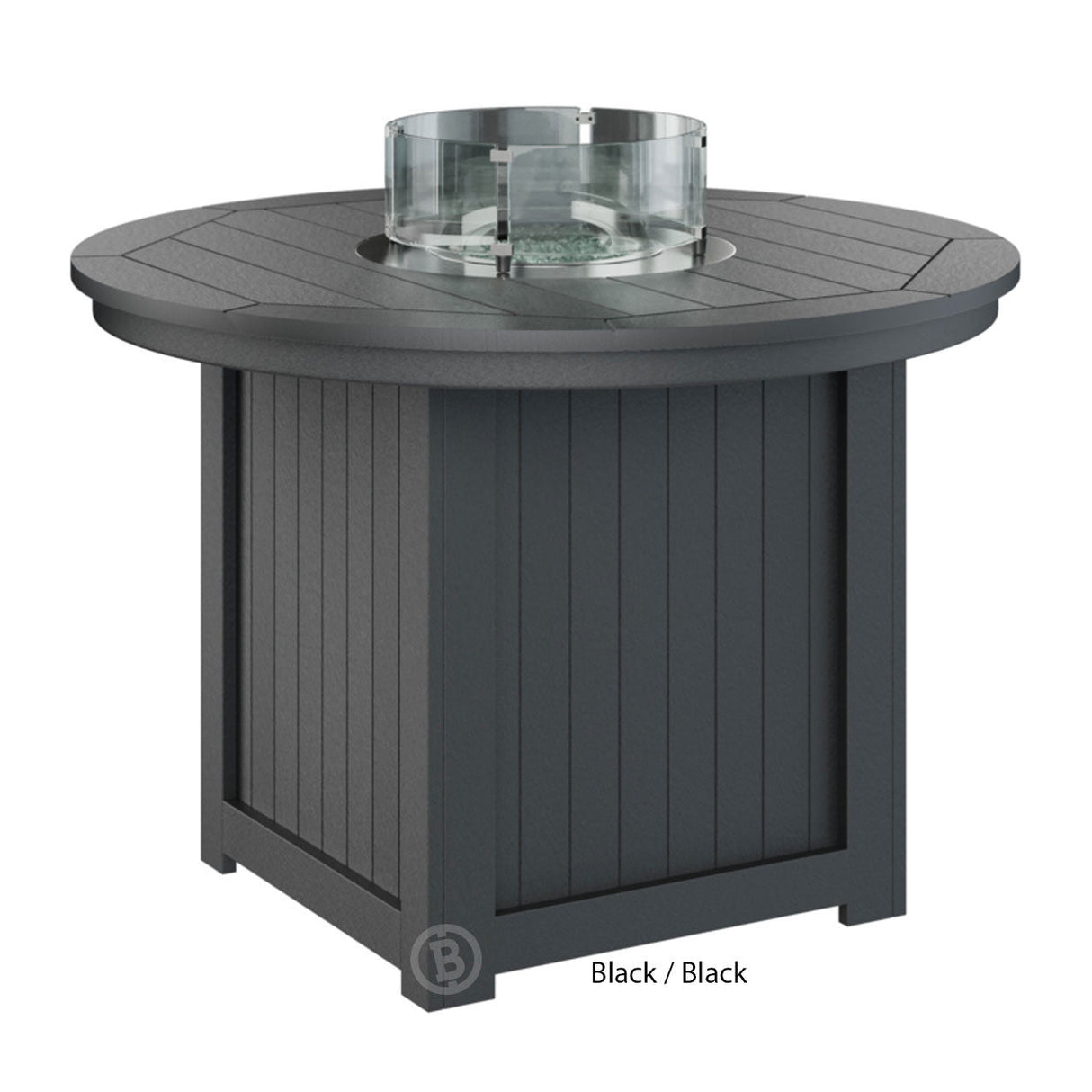 Berlin Gardens Donoma Standard Top 44" Round Fire Table Dining