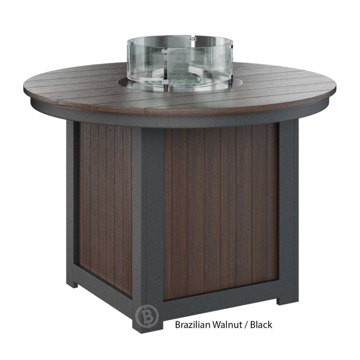 Berlin Gardens Donoma Standard Top 44" Round Fire Table Dining