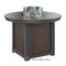 Berlin Gardens Donoma Standard Top 44" Round Fire Table Dining