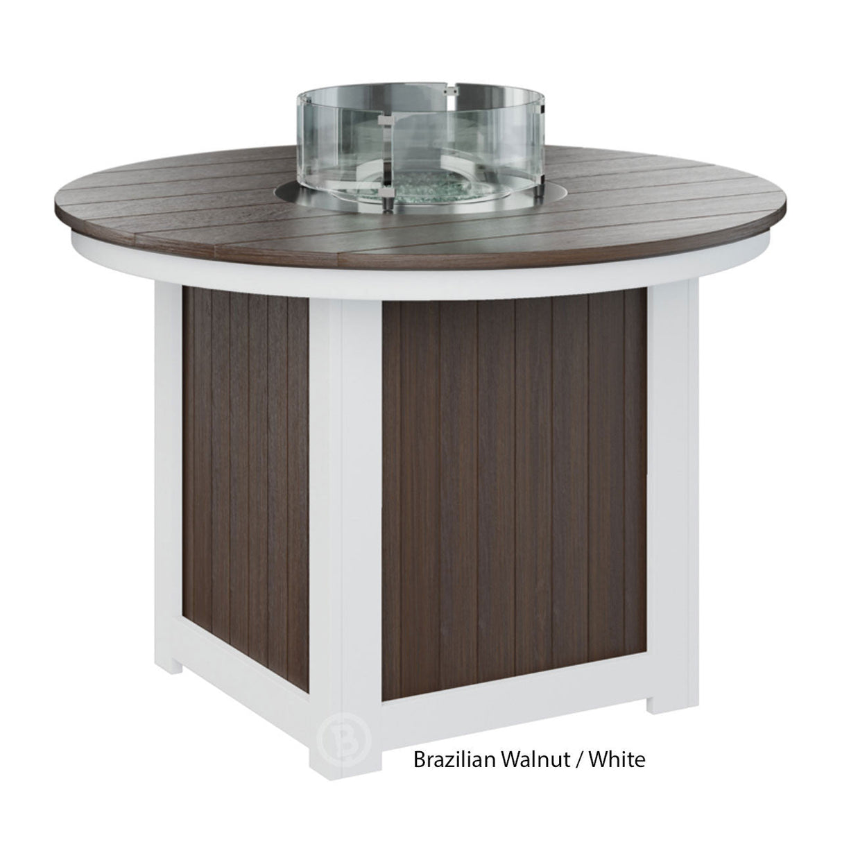 Berlin Gardens Donoma Standard Top 44" Round Fire Table Dining
