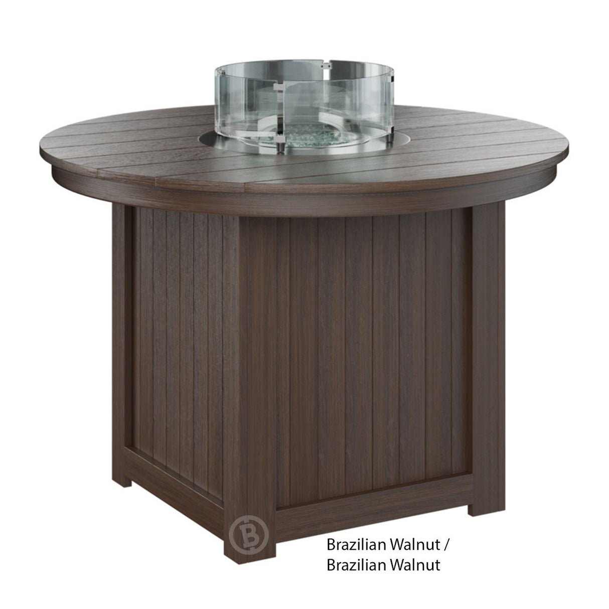 Berlin Gardens Donoma Standard Top 44" Round Fire Table Dining