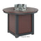 Berlin Gardens Donoma Standard Top 44" Round Fire Table Dining