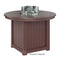 Berlin Gardens Donoma Standard Top 44" Round Fire Table Dining